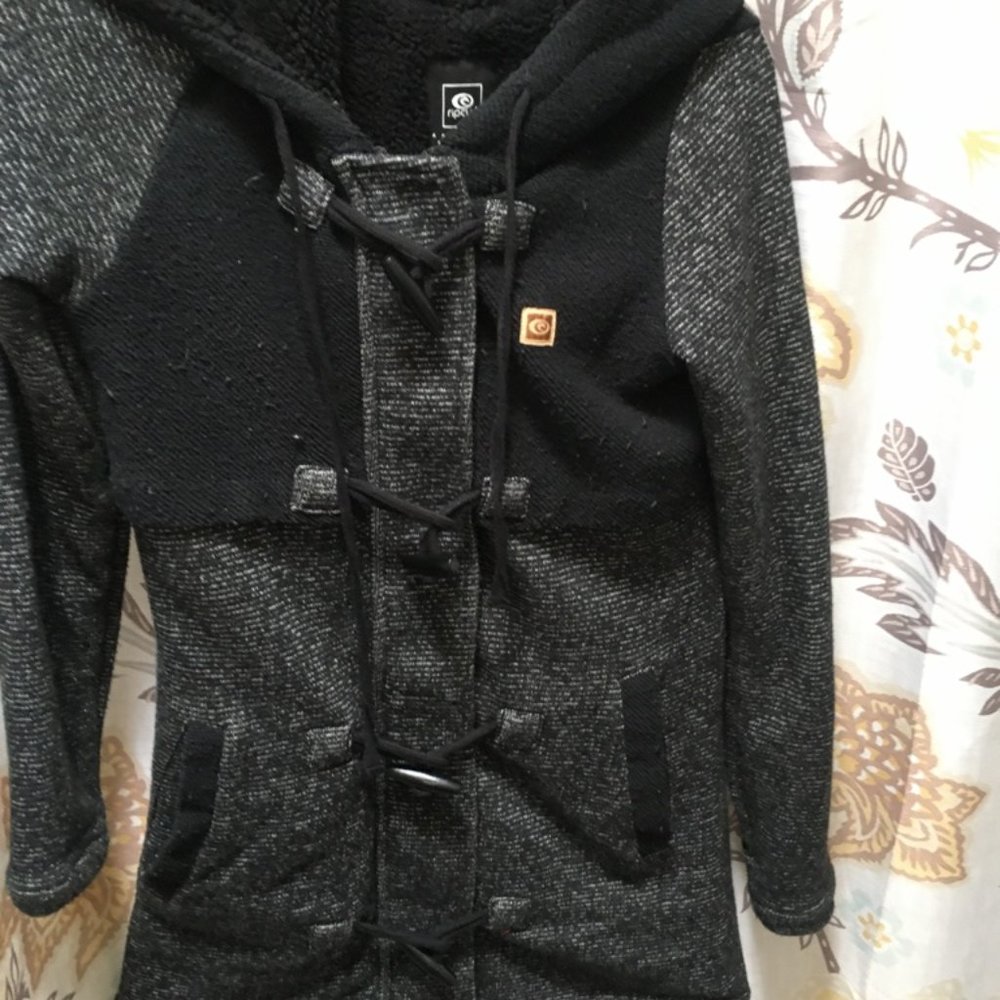 Rip Curl Penny Longline Fleece Hoodie Jacket Sz XS - Picture 8 of 10